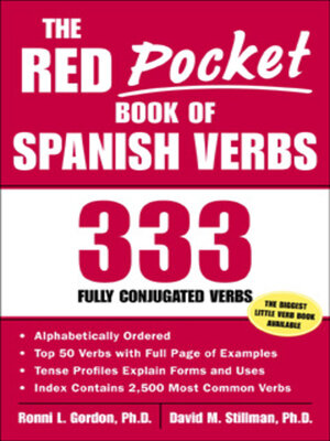cover image of The Red Pocket Book of Spanish Verbs